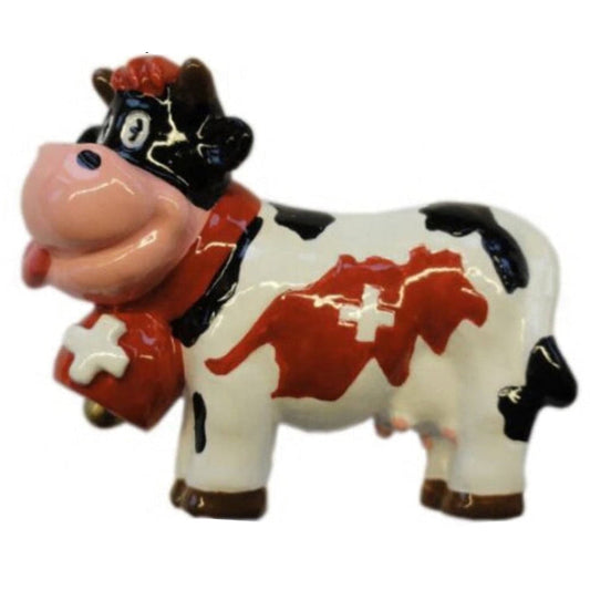 Lustige Schweizer Kuh Figur – Witziges Schweiz Souvenir
